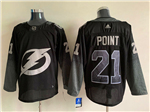 Tampa Bay Lightning #21 Brayden Point Alternate Black Jersey