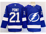 Tampa Bay Lightning #21 Brayden Point 2024 Blue Jersey