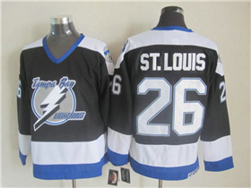 Tampa Bay Lightning #26 Martin St. Louis CCM Vintage Black Jersey