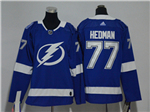 Tampa Bay Lightning #77 Victor Hedman Youth Blue Jersey
