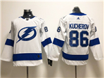 Tampa Bay Lightning #86 Nikita Kucherov Youth White Jersey