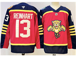 Florida Panthers #713 Sam Reinhart Red 2025-26 Winter Classic Jersey