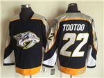 Nashville Predators #22 Jordin Tootoo 2006 CCM Vintage Black Jersey