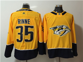 Nashville Predators #35 Pekka Rinne Gold Jersey