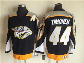 Nashville Predators #44 Kimmo Timonen 2001 CCM Vintage Black Jersey