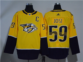 Nashville Predators #59 Roman Josi Gold Jersey