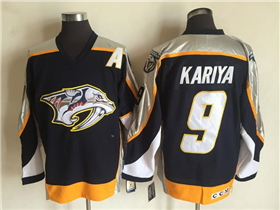 Nashville Predators #9 Paul Kariya 2006 CCM Vintage Black Jersey