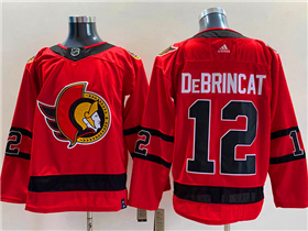 Ottawa Senators #12 Alex DeBrincat Red 2020/21 Reverse Retro Jersey