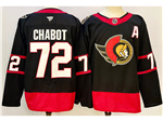 Ottawa Senators #72 Thomas Chabot 2024 Black Jersey