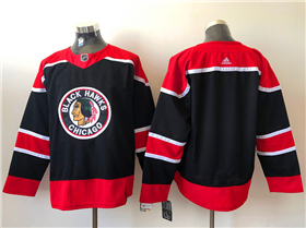 Chicago Blackhawks Black 2020/21 Reverse Retro Team Jersey