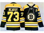 Boston Bruins #73 Charlie McAvoy 2024 Black Jersey