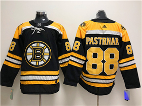 Boston Bruins #88 David Pastrnak Black Jersey