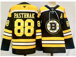 Boston Bruins #88 David Pastrnak 2024 Black Jersey