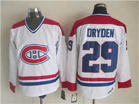 Montreal Canadiens #29 Ken Dryden CCM Vintage Red Jersey