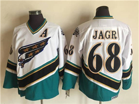 Washington Capitals #68 Jaromir Jagr 2003 Vintage CCM White Jersey