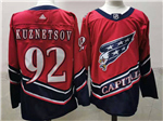 Washington Capitals #92 Evgeny Kuznetsov Red 2020/21 Reverse Retro Jersey