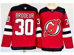 New Jersey Devils #30 Martin Brodeur 2024 Red Jersey