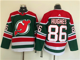 New Jersey Devils #86 Jack Hughes 2020/21 Reverse Retro Jersey