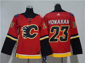 Calgary Flames #23 Sean Monahan Youth Home Red Jersey