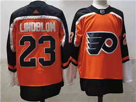 Philadelphia Flyers #23 Oskar Lindblom Orange 2020/21 Reverse Retro Jersey