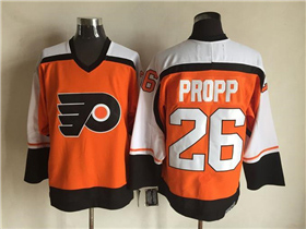 Philadelphia Flyers #26 Brian Propp CCM Vintage Orange Jersey