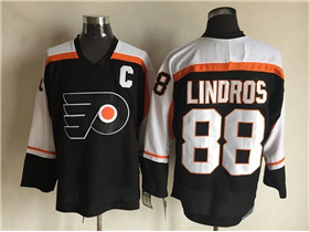 Philadelphia Flyers #88 Eric Lindros CCM Vintage Black Jersey