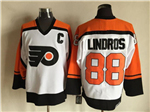 Philadelphia Flyers #88 Eric Lindros CCM Vintage White Jersey