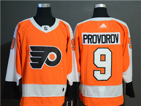 Philadelphia Flyers #9 Ivan Provorov Orange Jersey