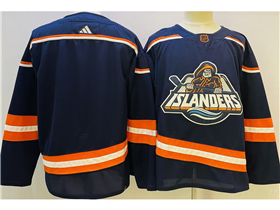 New York Islanders Navy Reverse Retro 2.0 Team Jersey