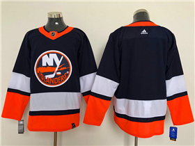 New York Islanders Navy 2020/21 Reverse Retro Team Jersey