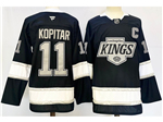 Los Angeles Kings #11 Anze Kopitar 2024 Home Black Jersey