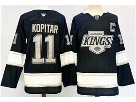 Los Angeles Kings #11 Anze Kopitar 2024 Home Black Jersey