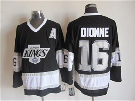 Los Angeles Kings #16 Marcel Dionne 1993 Vintage CCM Black Jersey