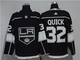 Los Angeles Kings #32 Jonathan Quick Home Black Jersey