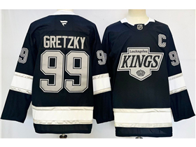 Los Angeles Kings #99 Wayne Gretzky 2024 Home Black Jersey