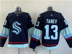 Seattle Kraken #13 Brandon Tanev Navy Jersey