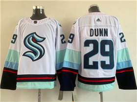 Seattle Kraken #29 Vince Dunn White Jersey