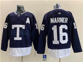 Toronto Maple Leafs #16 Mitchell Marner Navy 2022 Heritage Classic Jersey