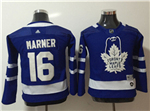 Toronto Maple Leafs #16 Mitchell Marner Youth Blue Jersey