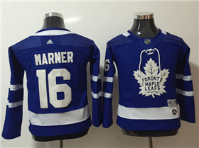 Toronto Maple Leafs #16 Mitchell Marner Youth Blue Jersey