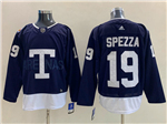 Toronto Maple Leafs #19 Jason Spezza Navy 2022 Heritage Classic Jersey