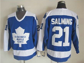 Toronto Maple Leafs #21 Borje Salming 1978 CCM Vintage Blue Jersey