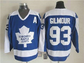 Toronto Maple Leafs #93 Doug Gilmour 1978 CCM Vintage Blue Jersey