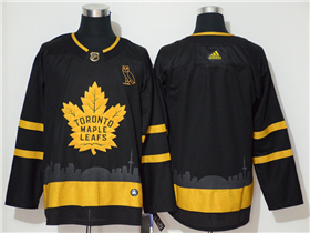 Toronto Maple Leafs Black Gold Team Jersey