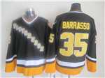 Pittsburgh Penguins #35 Tom Barrasso 1996 CCM Vintage Black Jersey