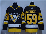 Pittsburgh Penguins #59 Jake Guentzel Black Jersey