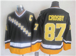 Pittsburgh Penguins #87 Sidney Crosby 1996 CCM Vintage Black Jersey