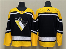 Pittsburgh Penguins Black Reverse Retro 2.0 Team Jersey