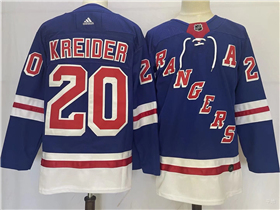 New York Rangers #20 Chris Kreider Home Royal Blue Jersey