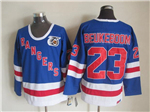 New York Rangers #23 Jeff Beukeboom CCM 75th Blue Jersey